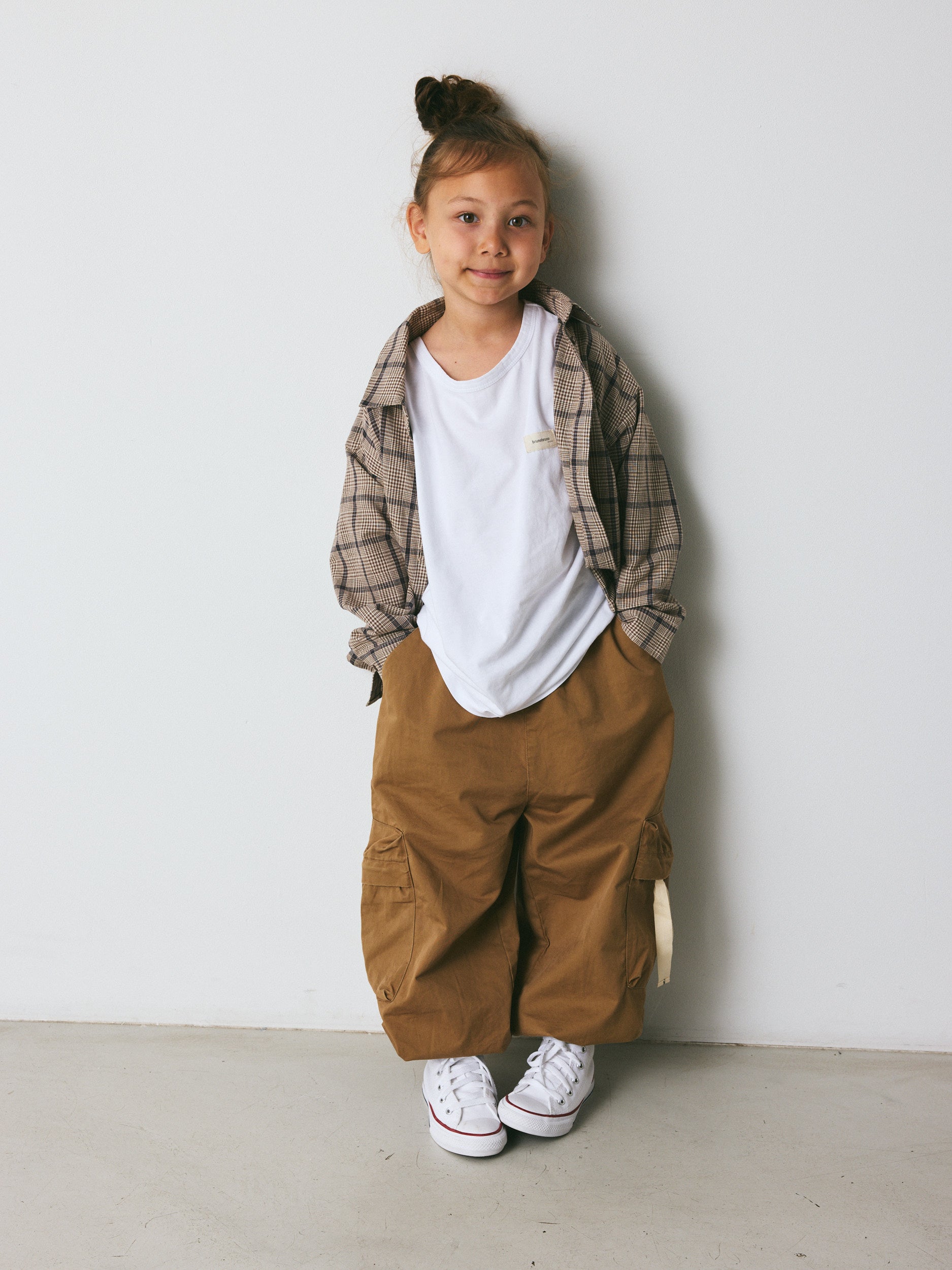 brunobruno nation Dickson Pants Pants 8001-Kelp Brown