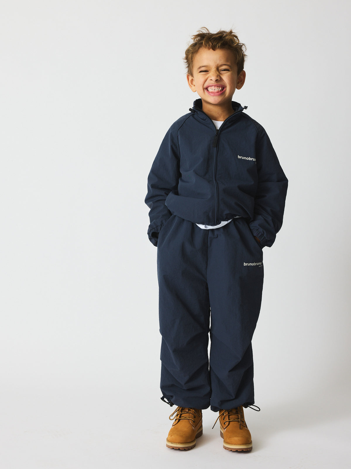 brunobruno nation Doreen Tech Pants Pants 4004-Mood Indigo Blue