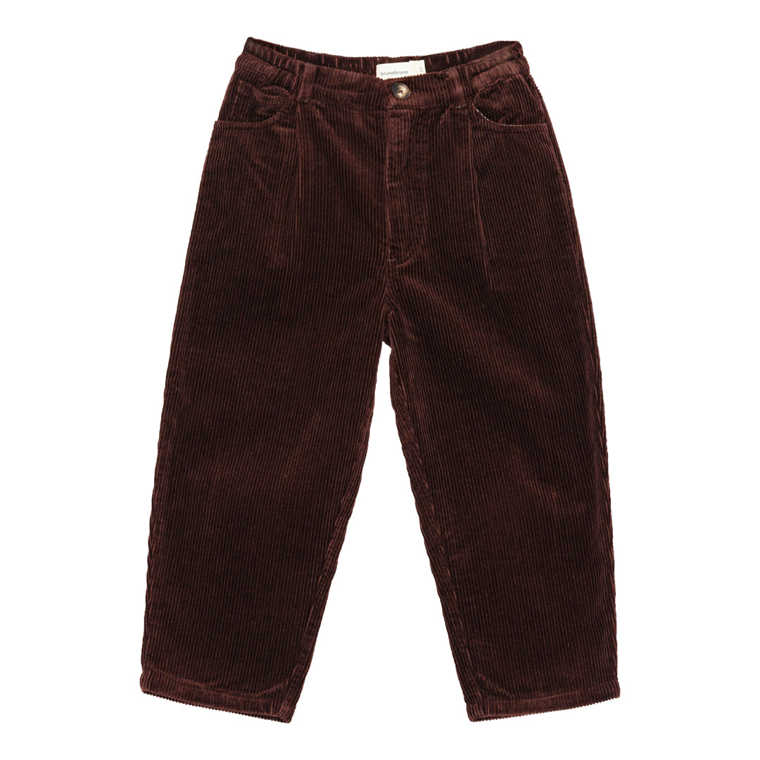 brunobruno nation Dorethy Corduroy Pants Pants 6002-Marron Plum