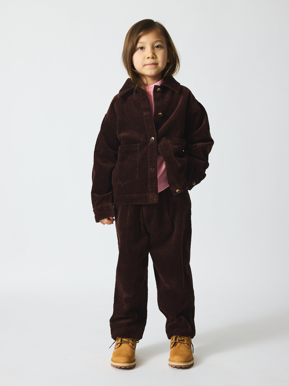 brunobruno nation Dorethy Corduroy Pants Pants 6002-Marron Plum