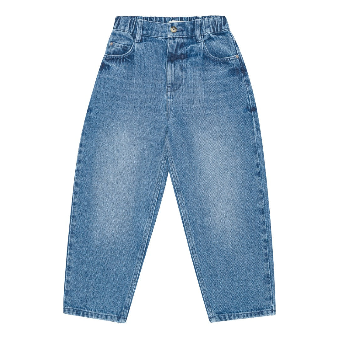 brunobruno nation Dorethy Jeans Pants 9000-Mid Blue Denim