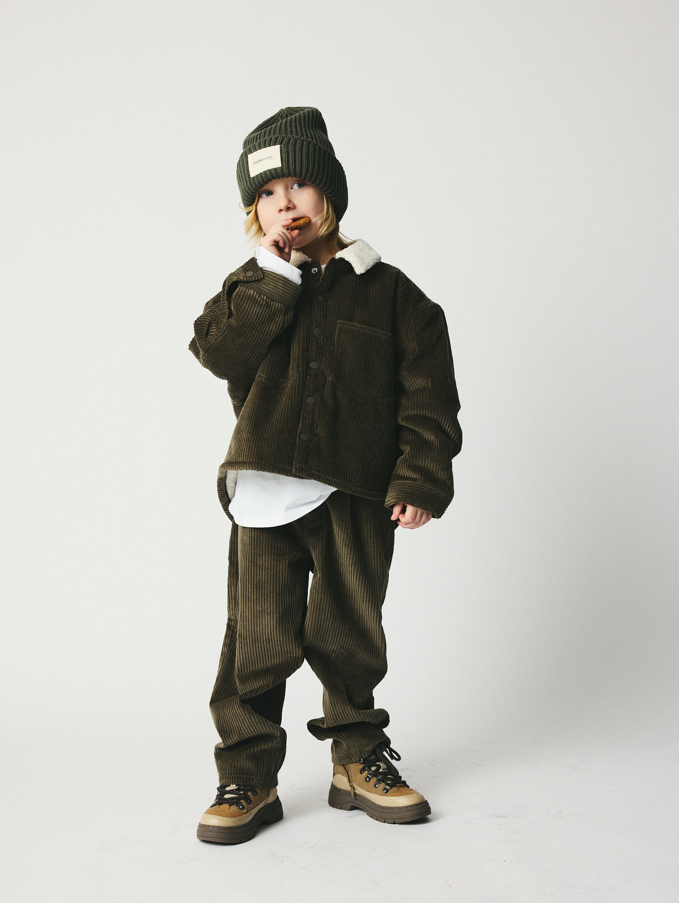 brunobruno nation Dorethy Pants Pants 5000-Dusty Olive Green