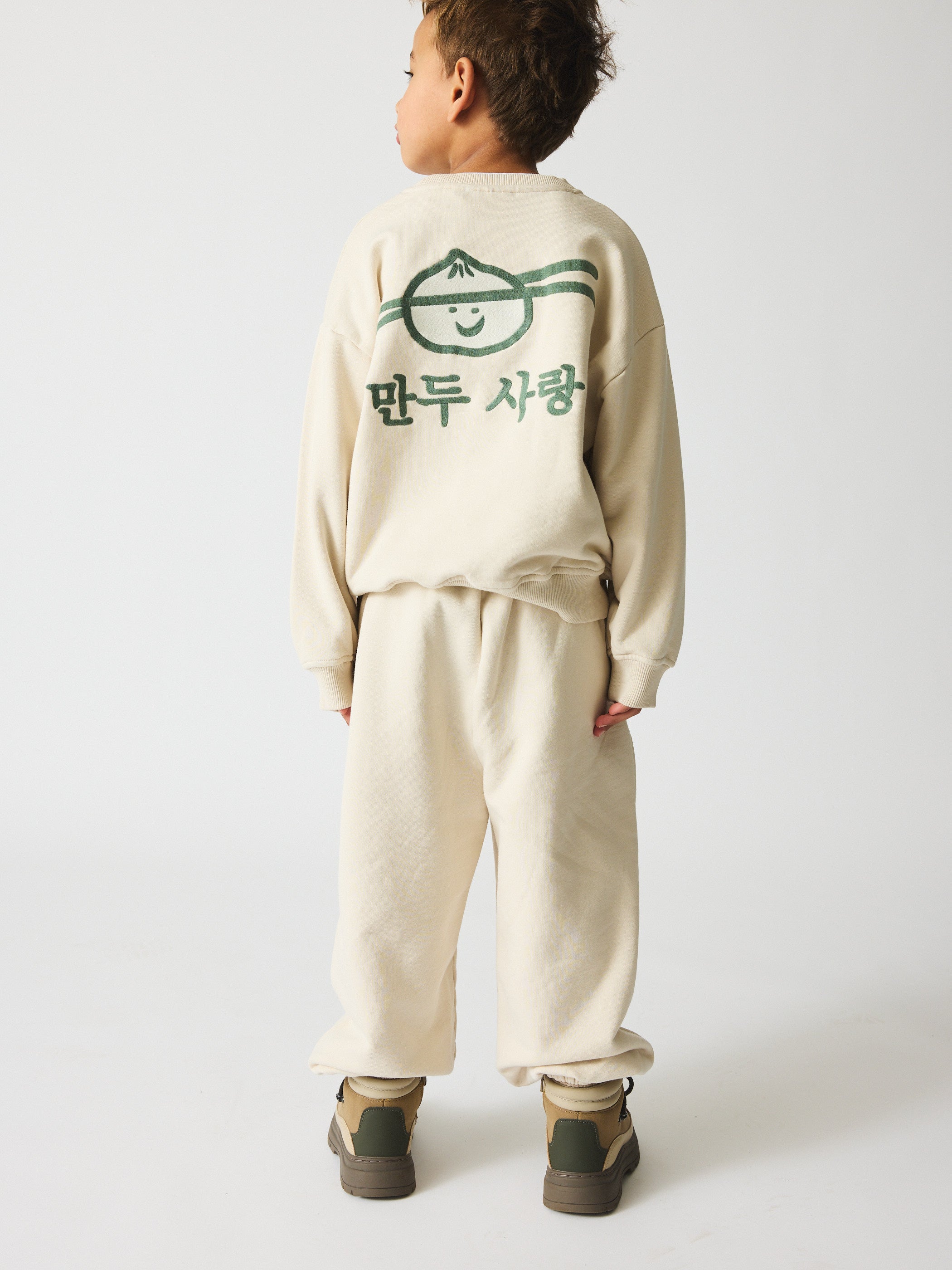 brunobruno nation Ella Embr Pants Sweatpants 2006-Rainy Day