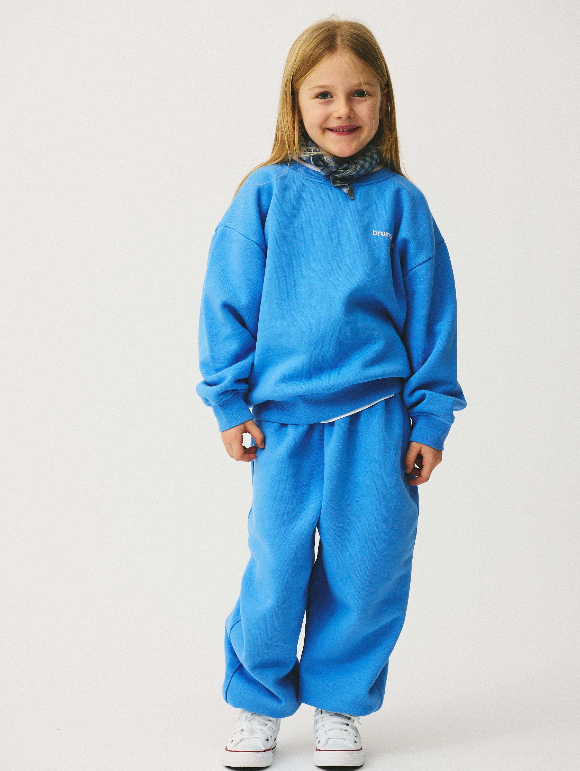 brunobruno nation Ella Pants Sweatpants 4000-Provence Blue
