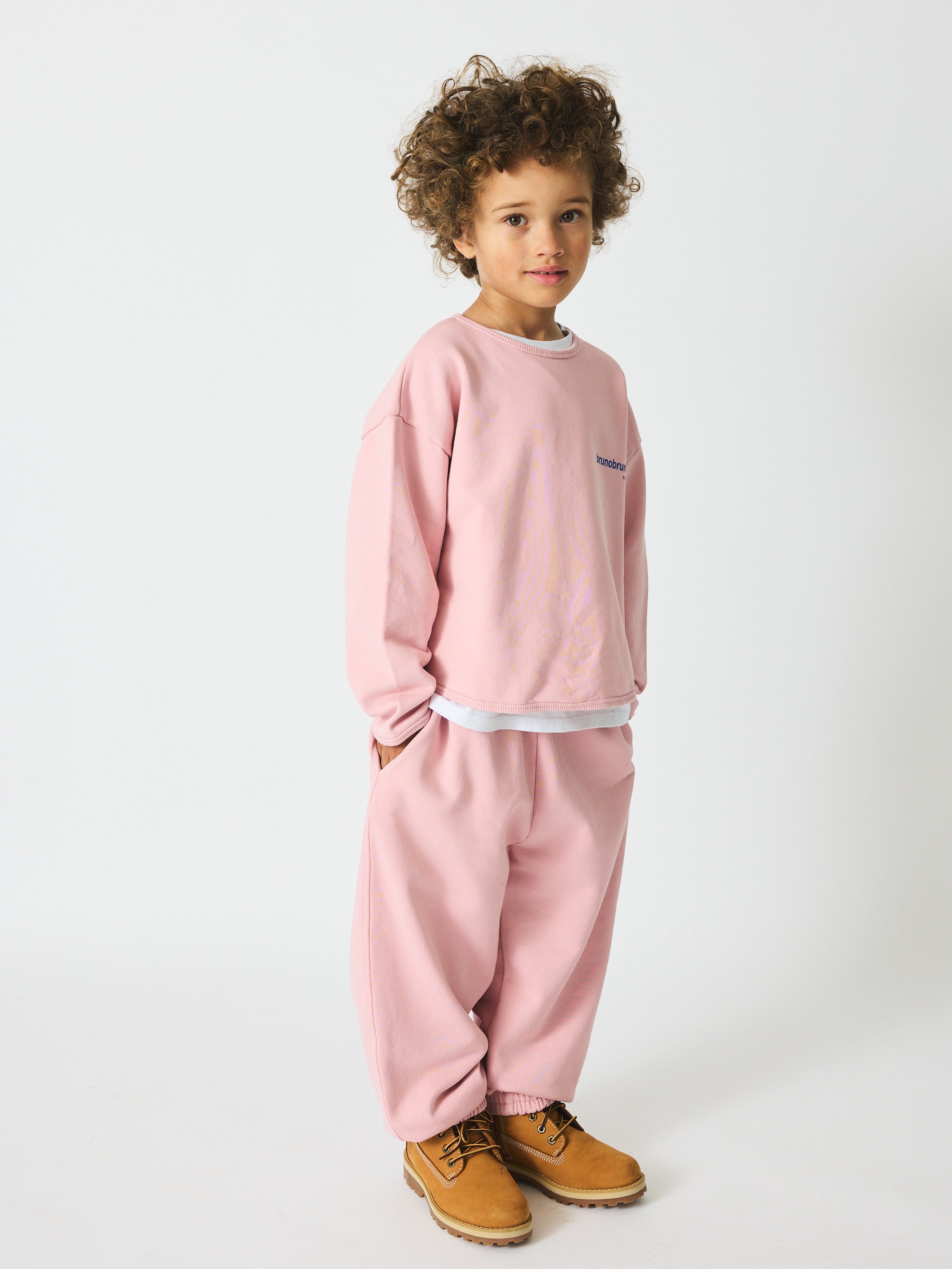 brunobruno nation Ella Pants NB Sweatpants 6003-Zephyr Pink