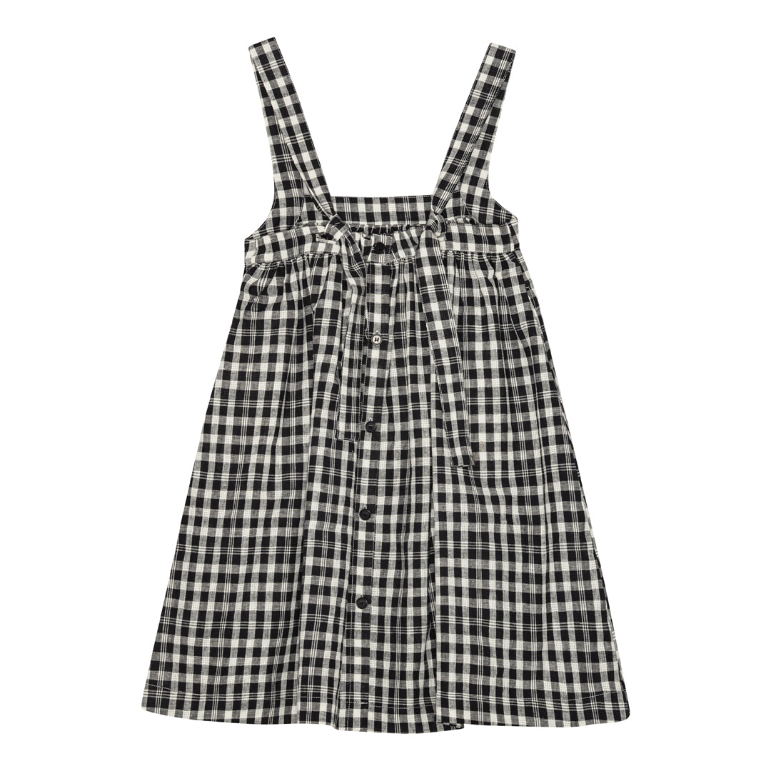 brunobruno nation Emily Check Dress Dress 9010-Jet Black Check