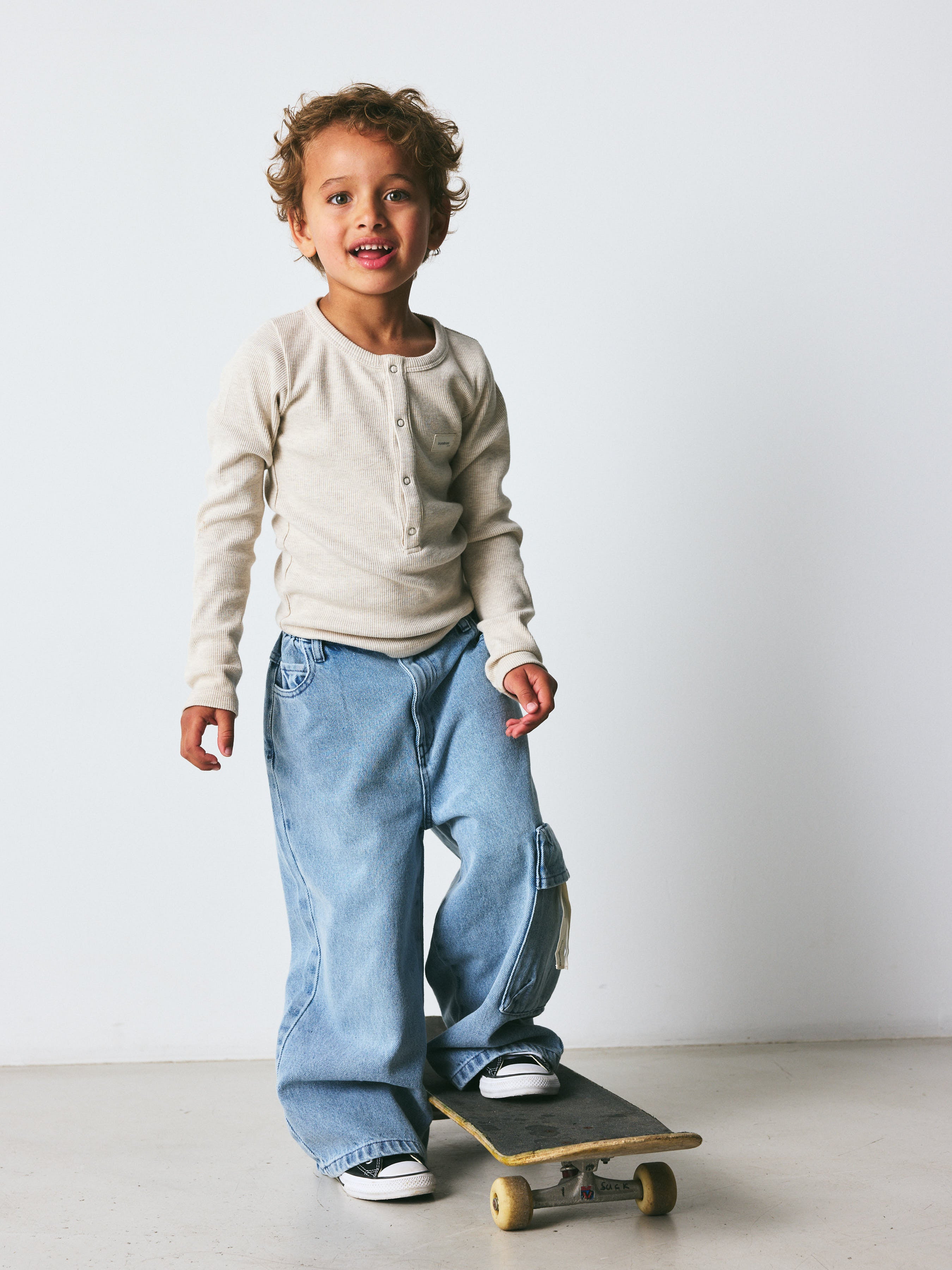 brunobruno nation Flynn Jeans Pants 1100-Light Blue Denim