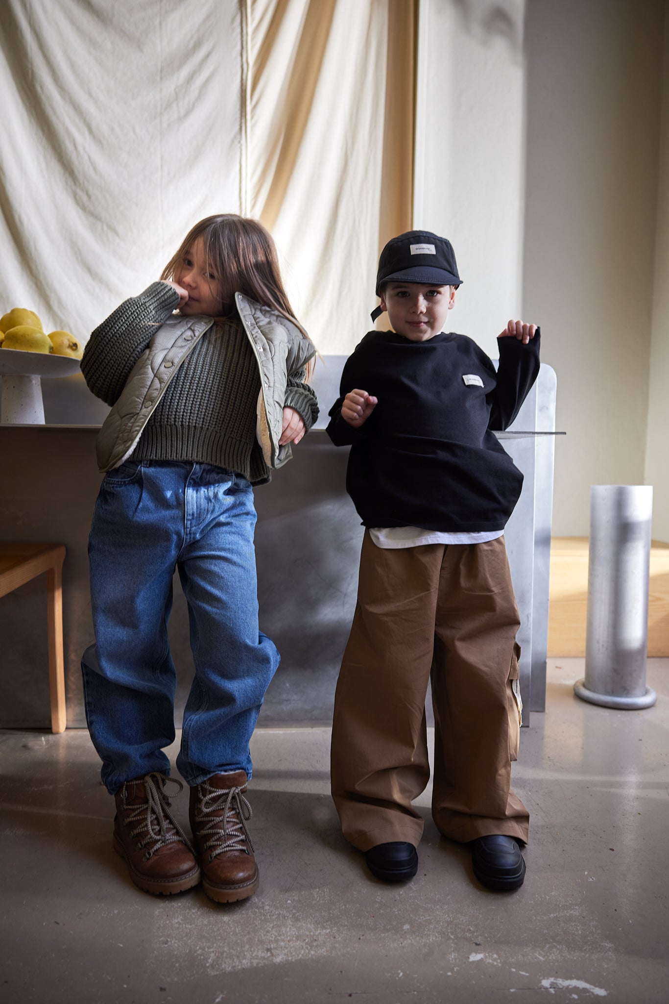 brunobruno nation Flynn Pants Pants 8001-Kelp Brown