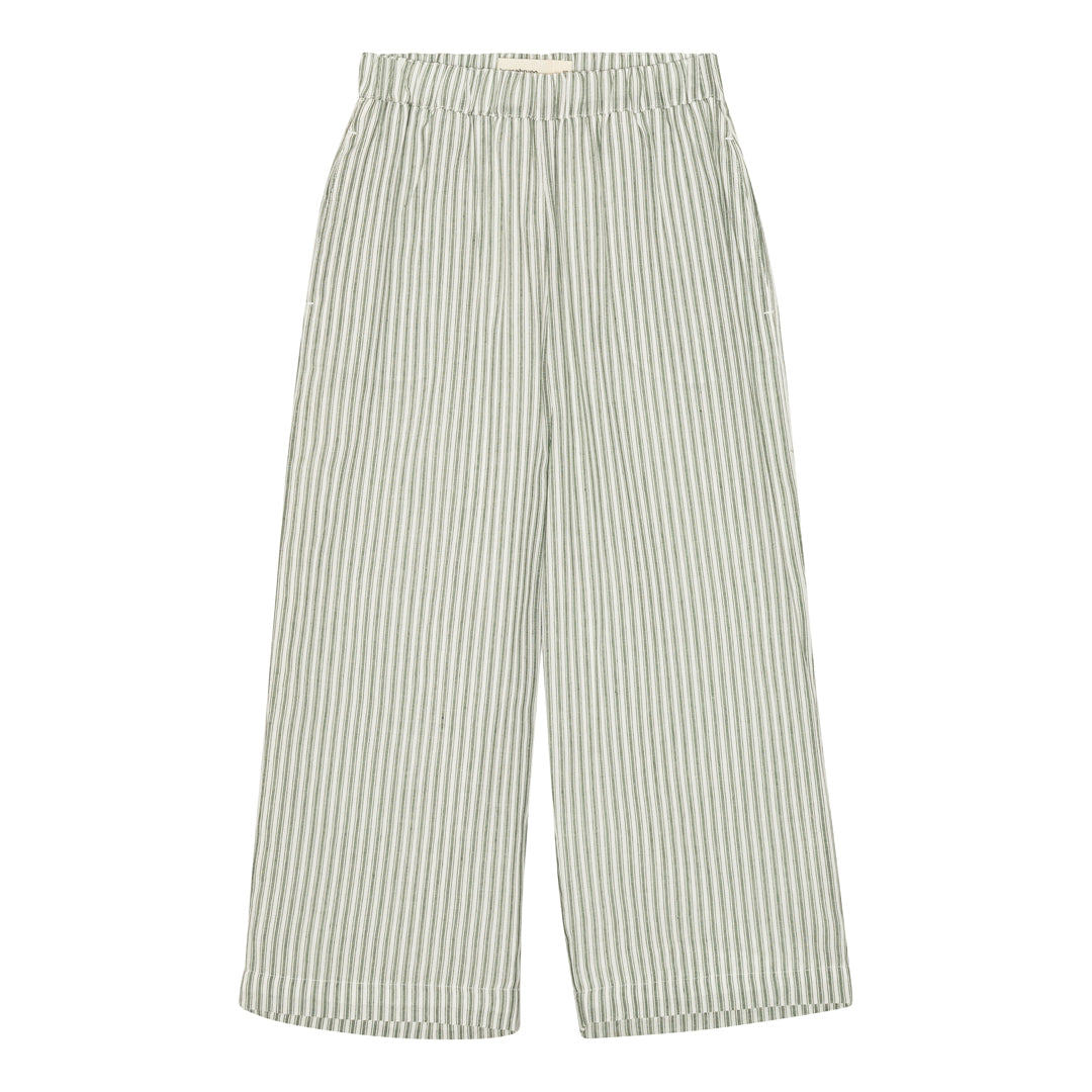 brunobruno nation Francis Stripe Pants Pants 9013-Agave Green Stripe