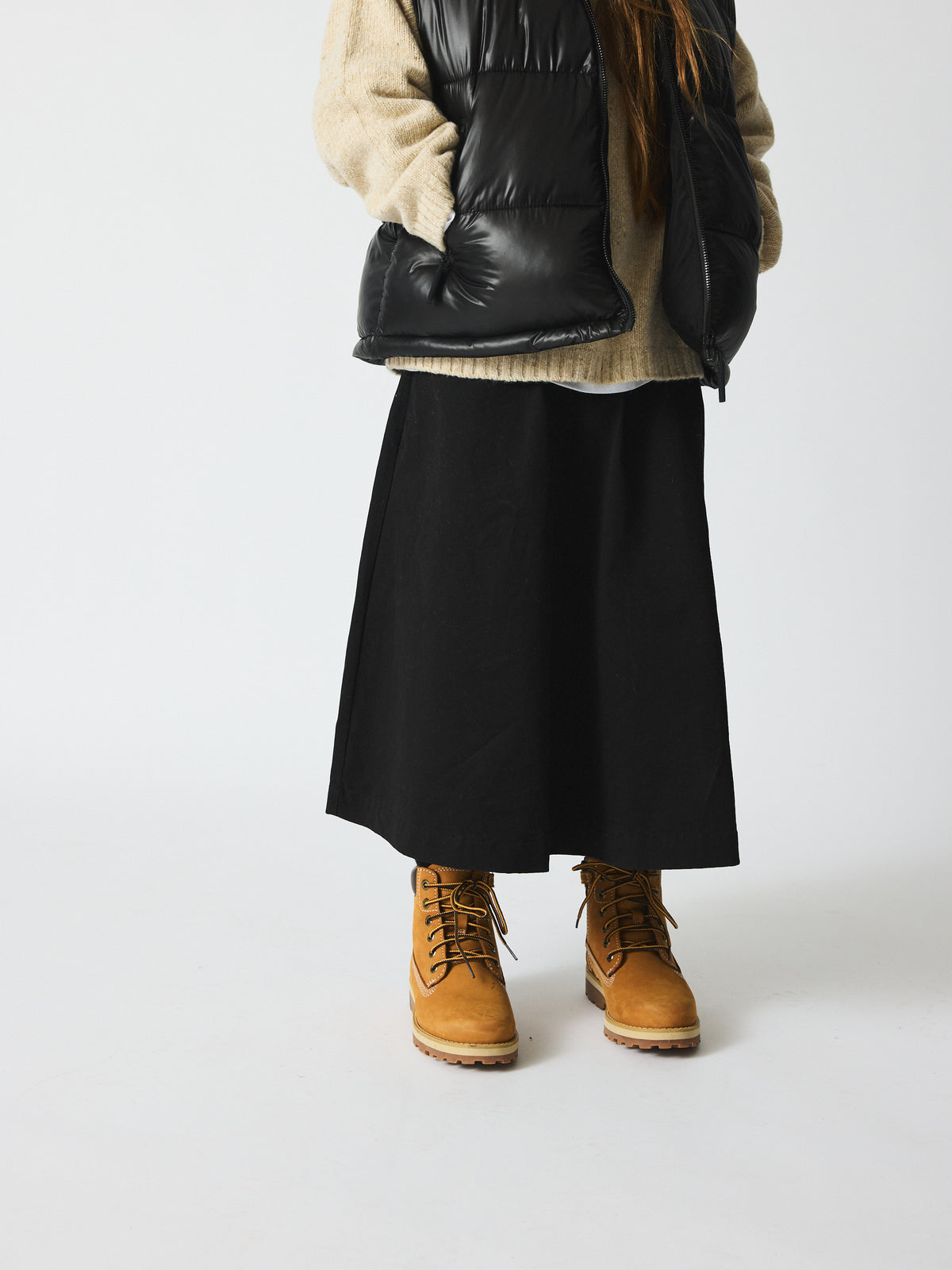 brunobruno nation Gertrud Skirt Skirt 1000-Jet Black