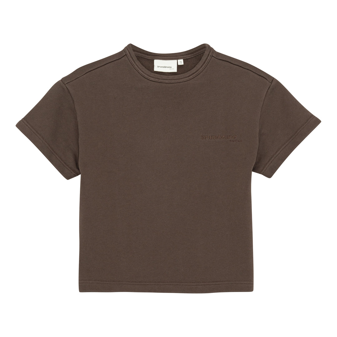 brunobruno nation Joyce Sweatshirt NB Sweatshirt 8005-Carafe Brown