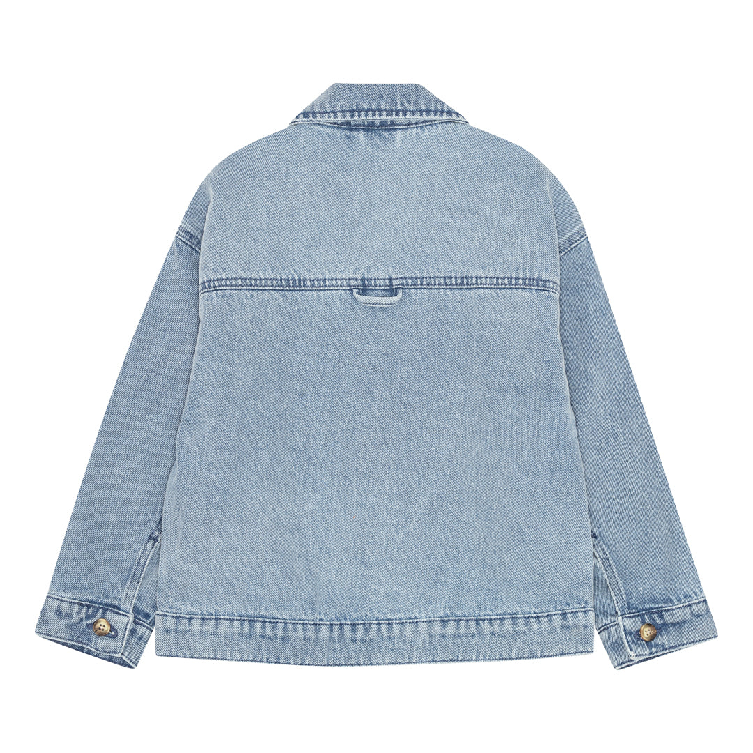 brunobruno nation Lou Denim Jacket Jacket 1100-Light Blue Denim