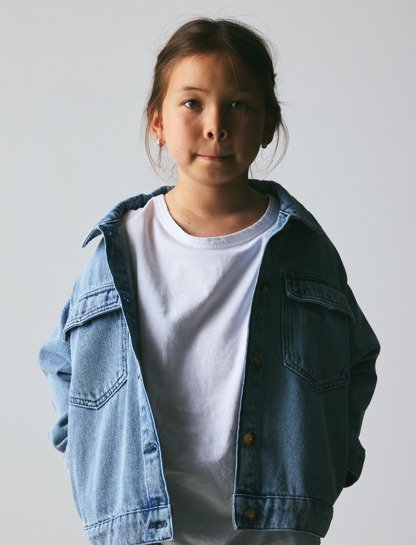 brunobruno nation Lou Denim Jacket Jacket 1100-Light Blue Denim