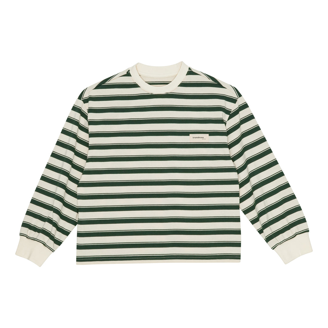 brunobruno nation Mira T-shirt T-Shirt 9014-Myrtle Jersey Stripe