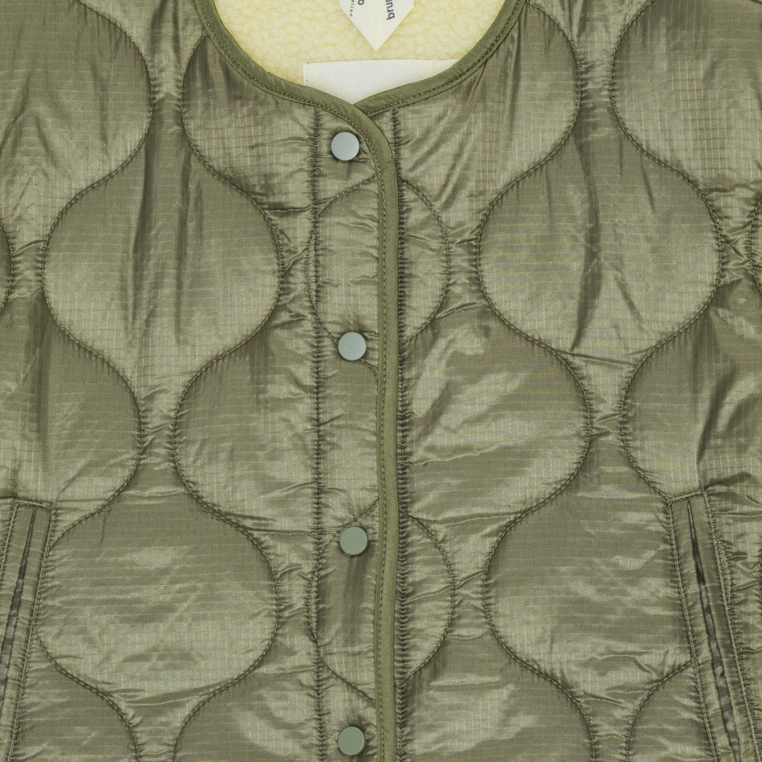 brunobruno nation Molly Vest (Reversible) Vest 5000-Dusty Olive Green