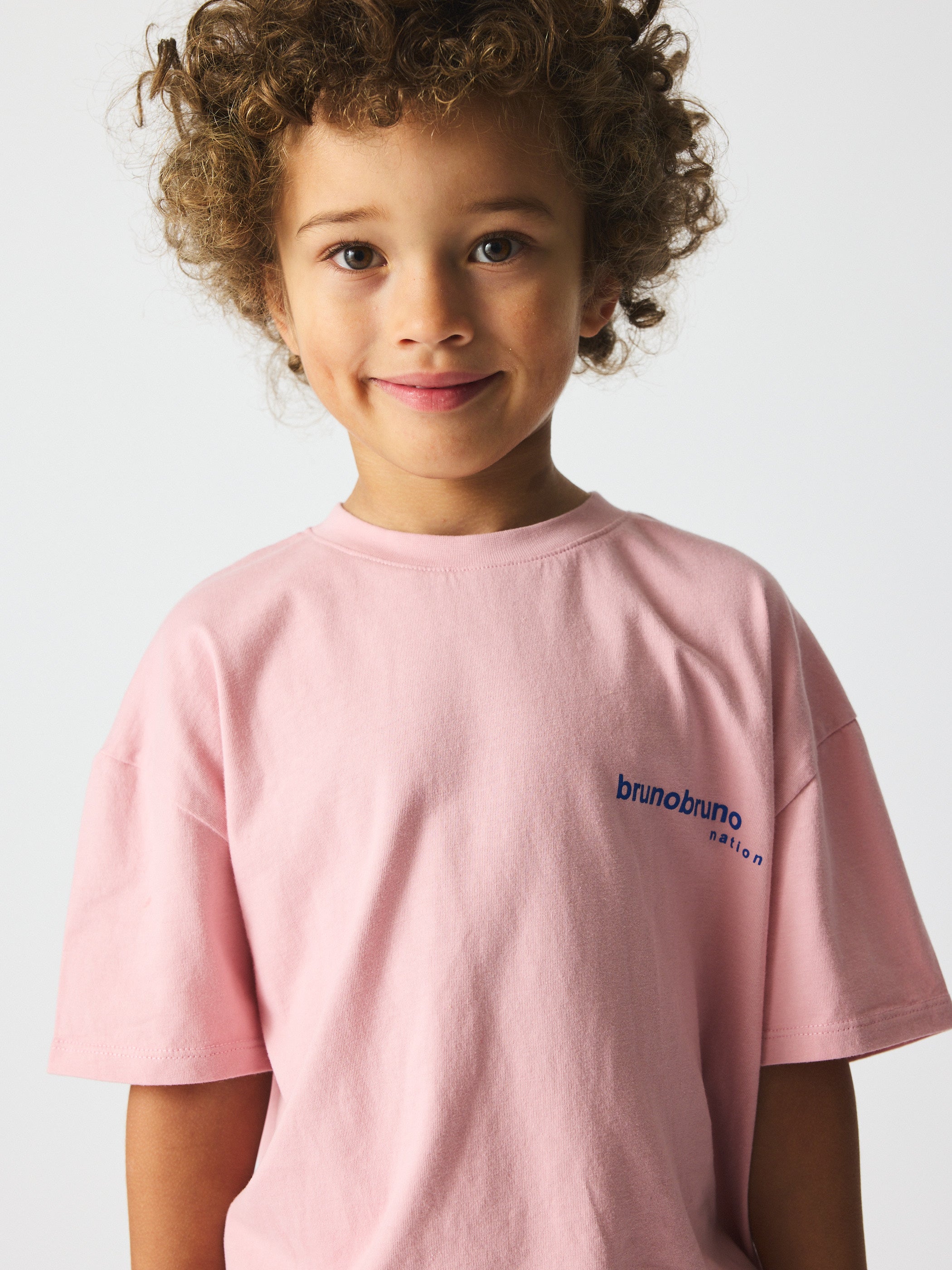 brunobruno nation Nanna Dumpling T-Shirt T-Shirt 6003-Zephyr Pink