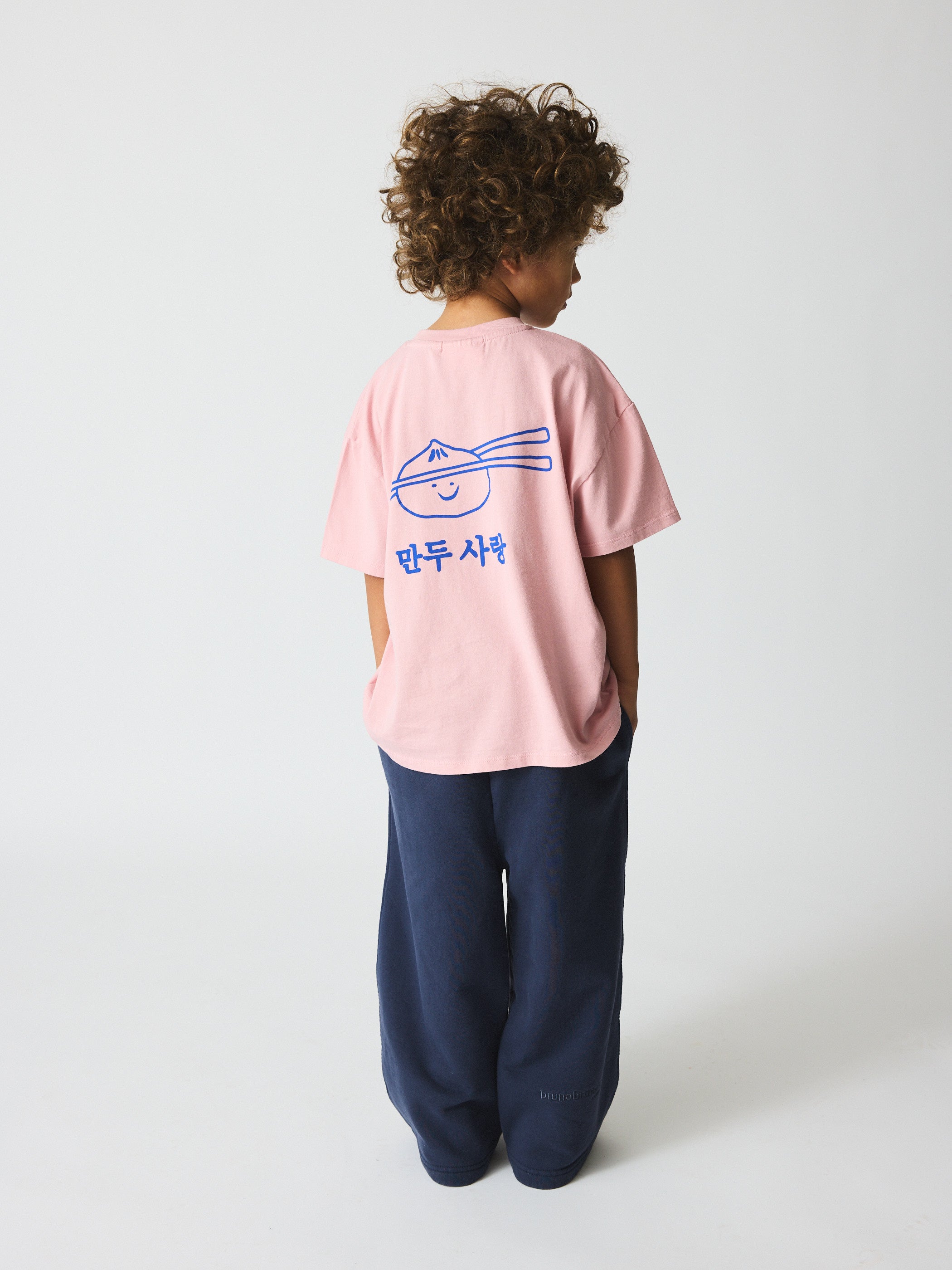 brunobruno nation Nanna Dumpling T-Shirt T-Shirt 6003-Zephyr Pink