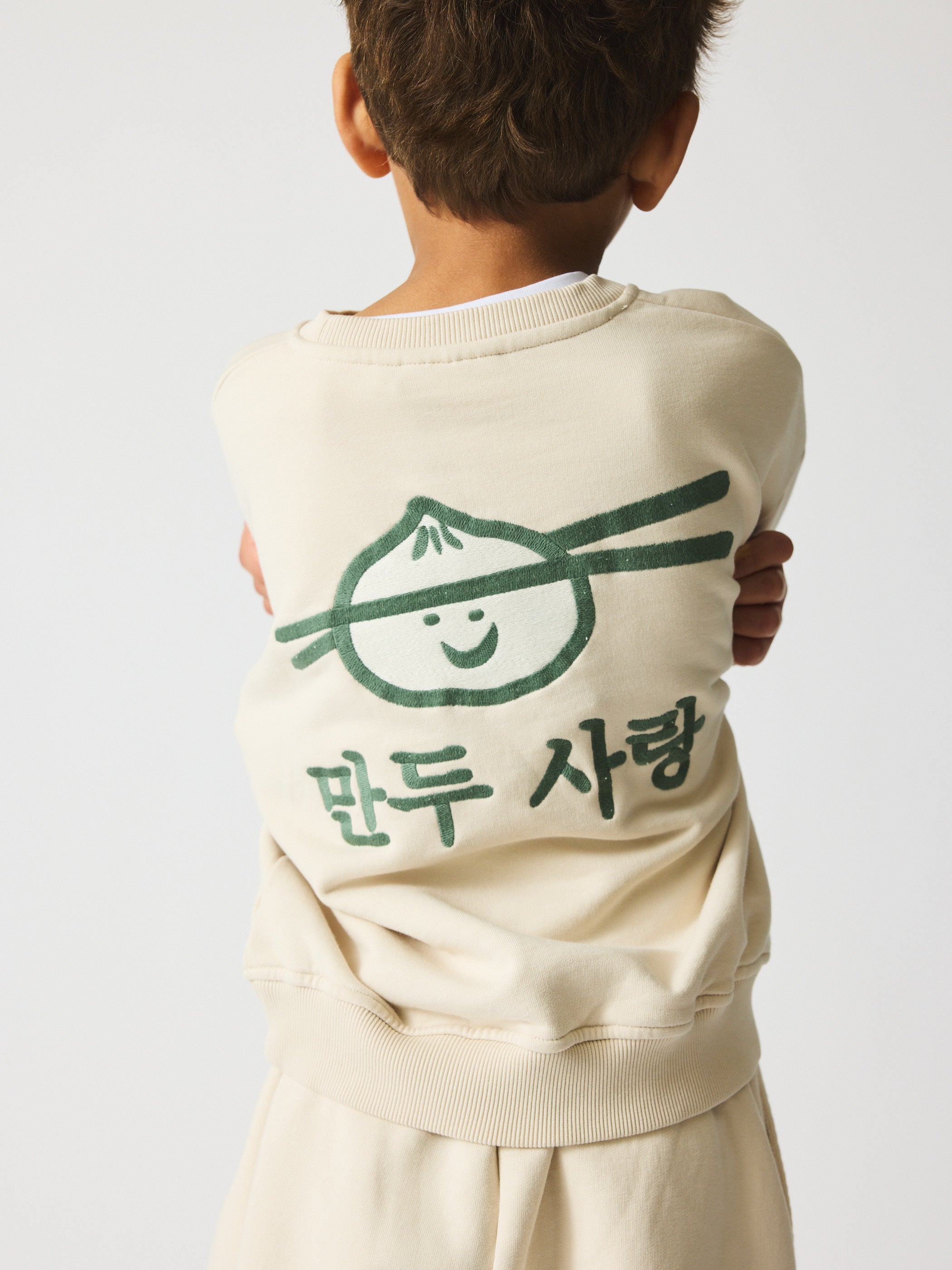 brunobruno nation Norah Embr Sweatshirt Sweatshirt 2006-Rainy Day