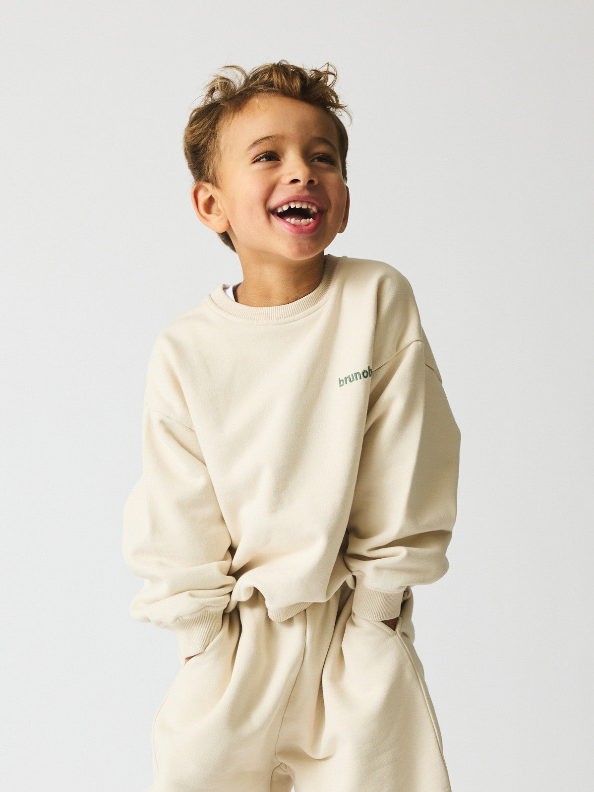 brunobruno nation Norah Embr Sweatshirt Sweatshirt 2006-Rainy Day