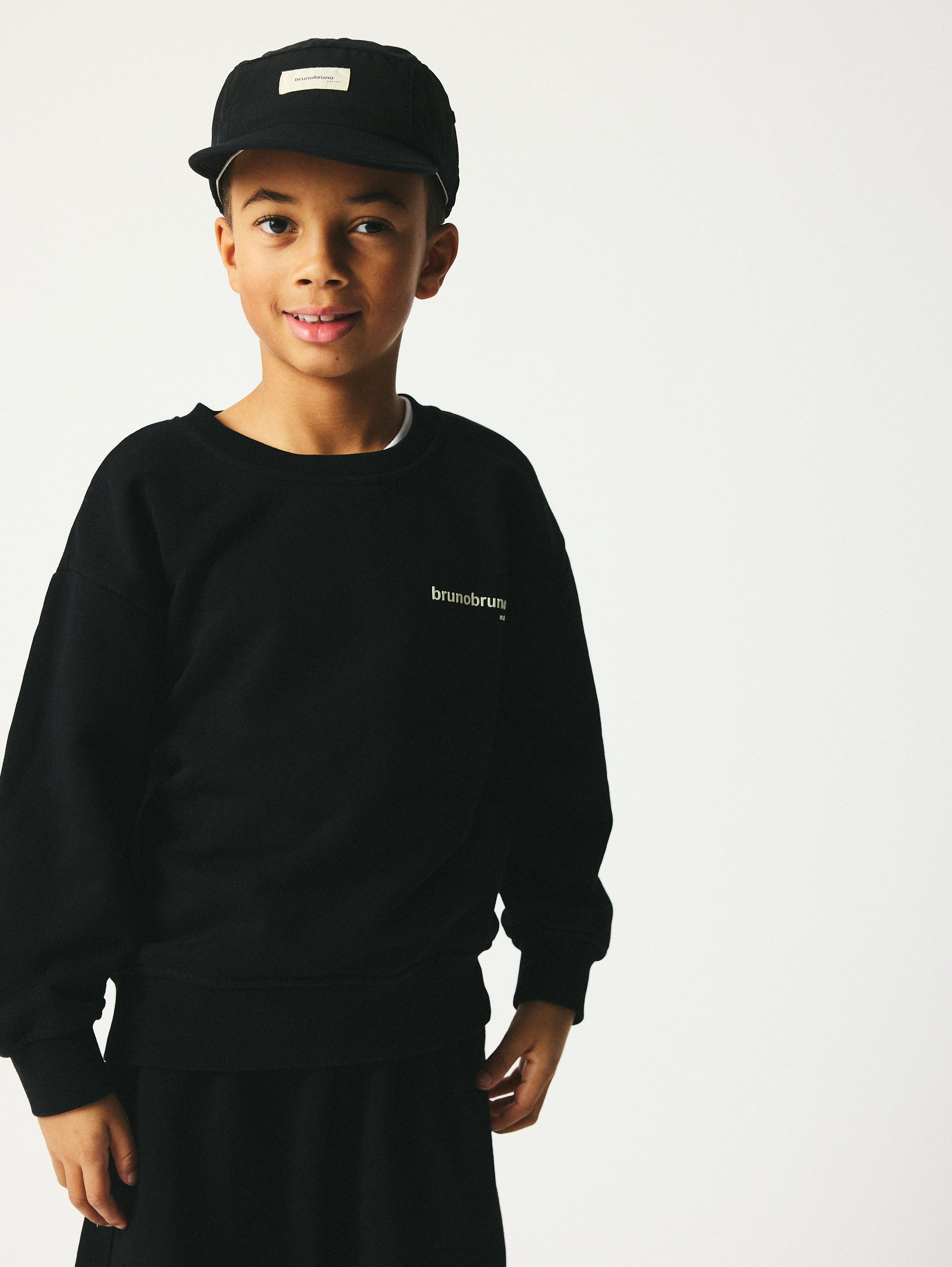 brunobruno nation Norah Sweatshirt Sweatshirt 1000-Jet Black