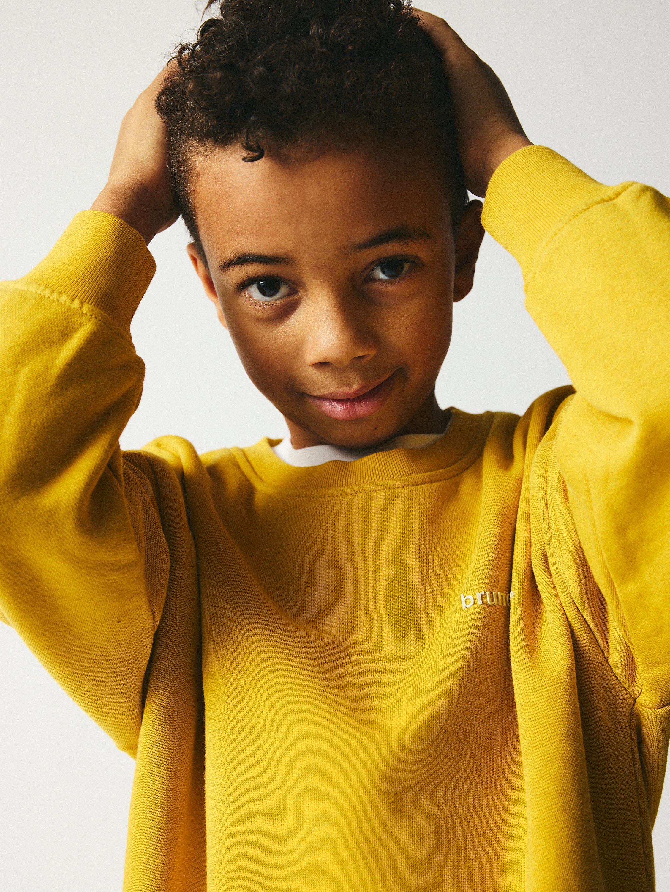brunobruno nation Norah Sweatshirt Sweatshirt 7000-Olivenite Yellow