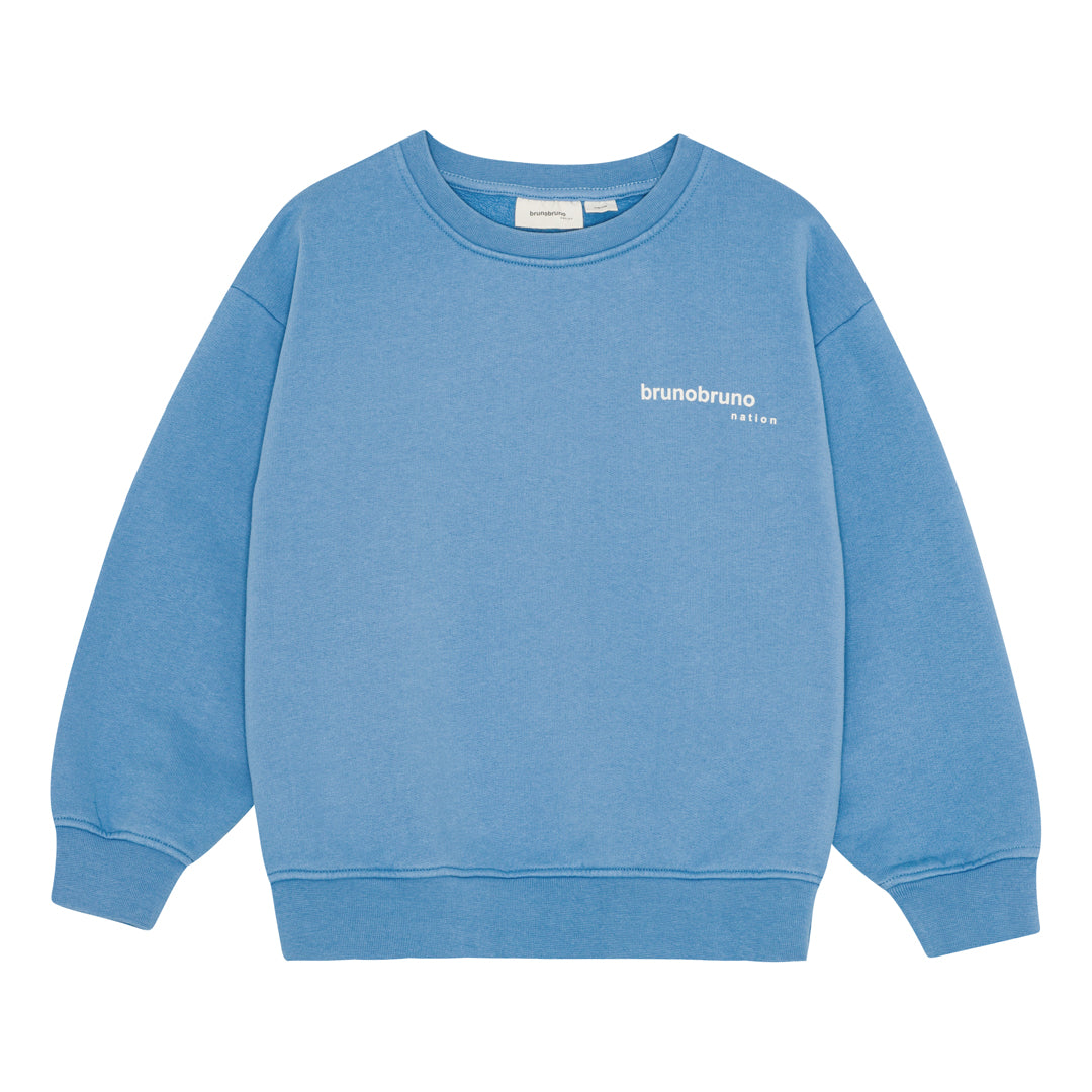 brunobruno nation Norah Sweatshirt Sweatshirt 4000-Provence Blue