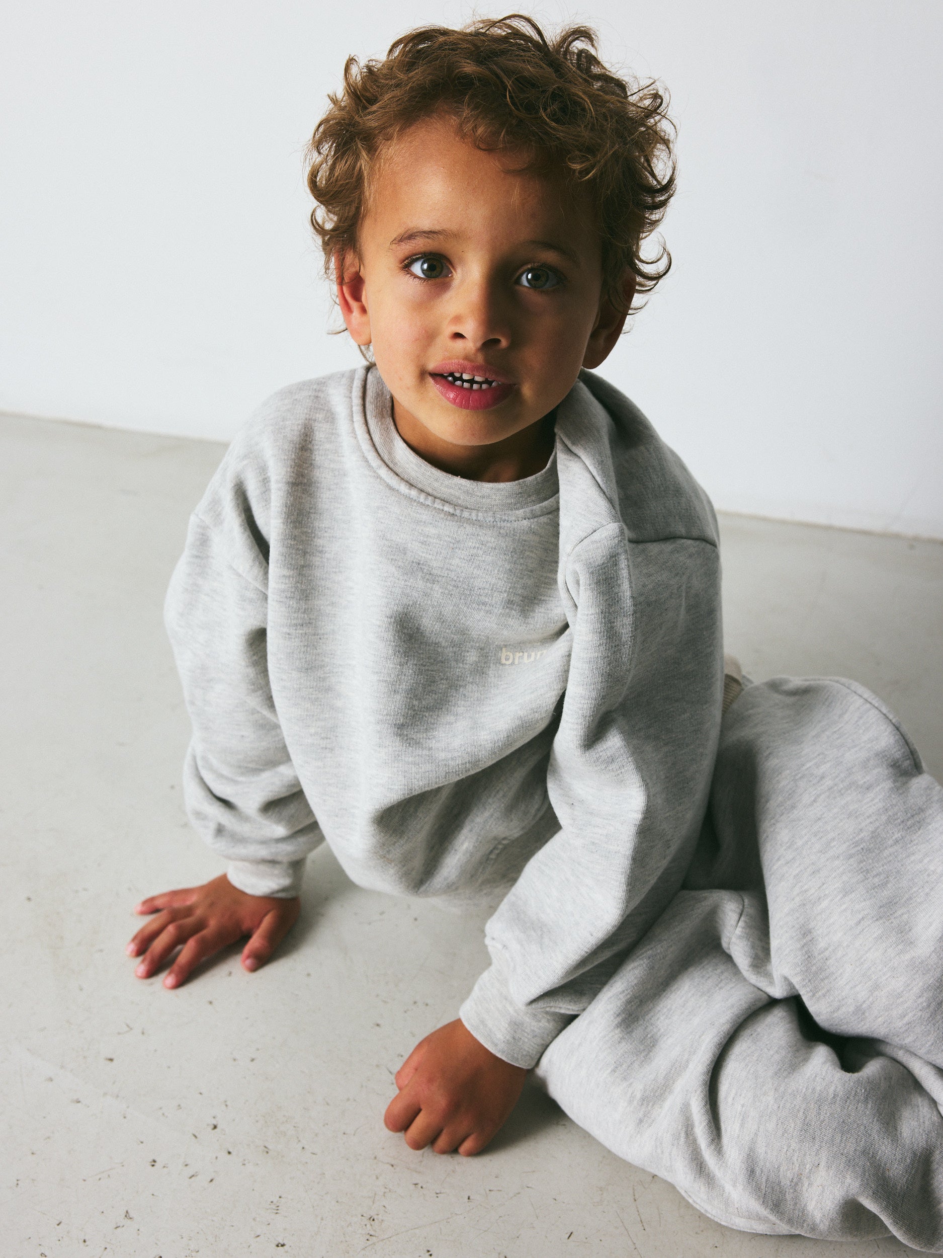 brunobruno nation Norah Sweatshirt NB Sweatshirt 3001-Light Grey Melange