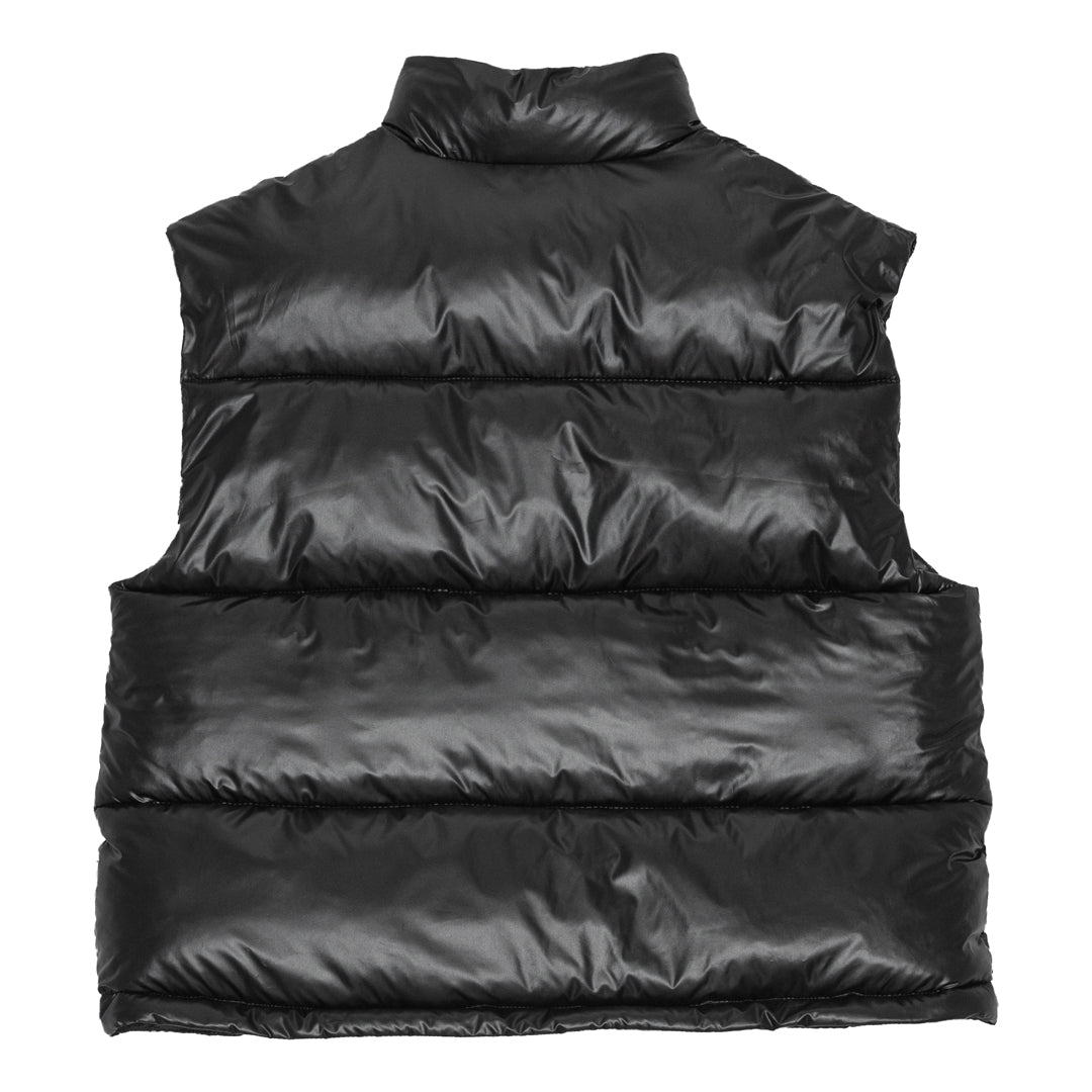 brunobruno nation Noura Puffer Vest Jacket 1000-Jet Black