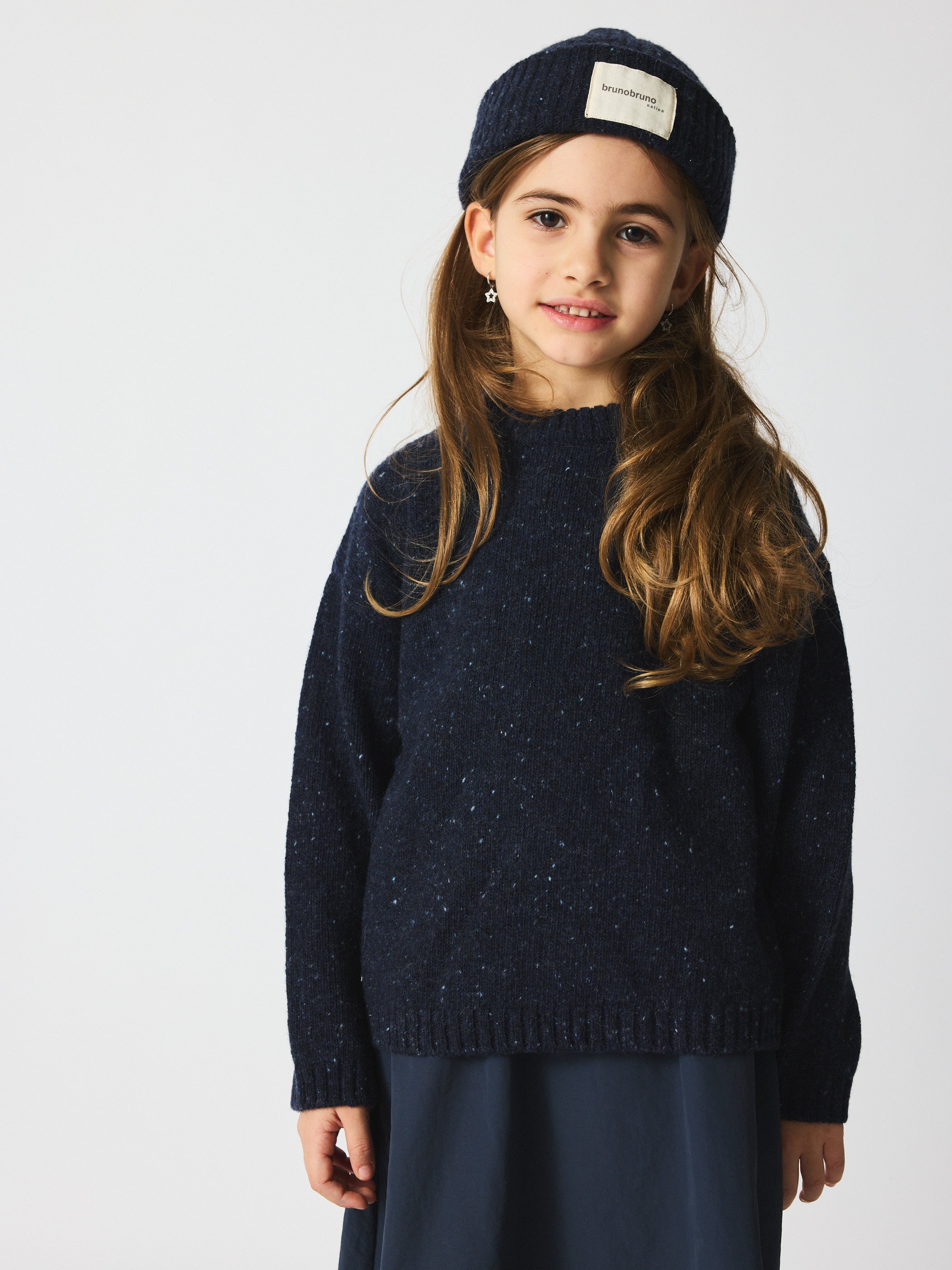 brunobruno nation Robert Fisherman Beanie Beanie 4004-Mood Indigo Blue