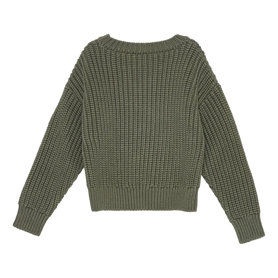 brunobruno nation Sienna Sweater Knitted Sweater 5000-Dusty Olive Green