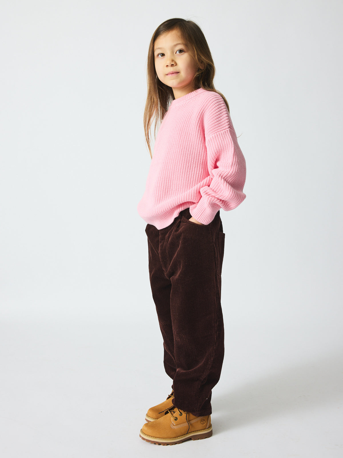 brunobruno nation Sienna Sweater Knitted Sweater 6004-Pink Nectar