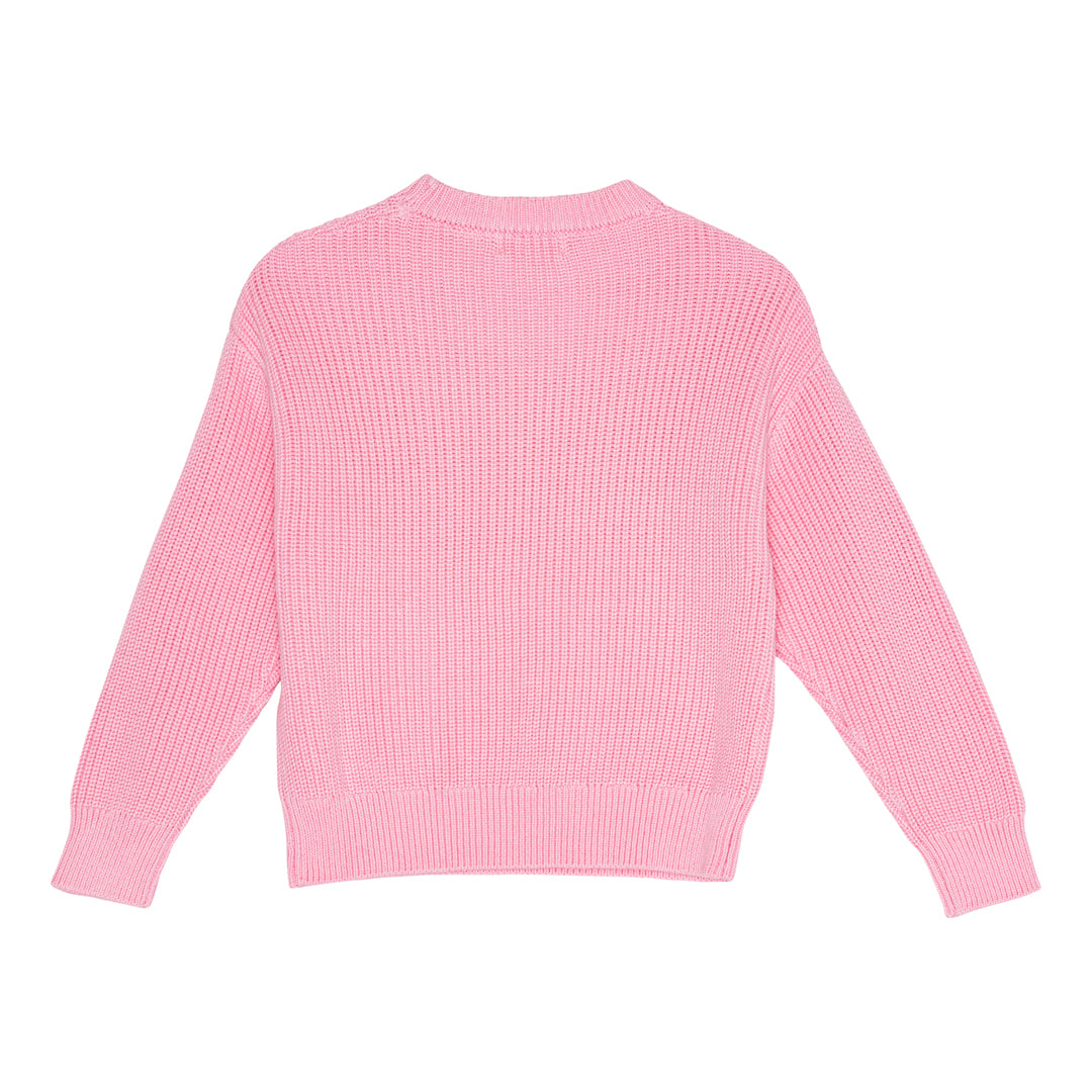 brunobruno nation Sienna Sweater Knitted Sweater 6004-Pink Nectar