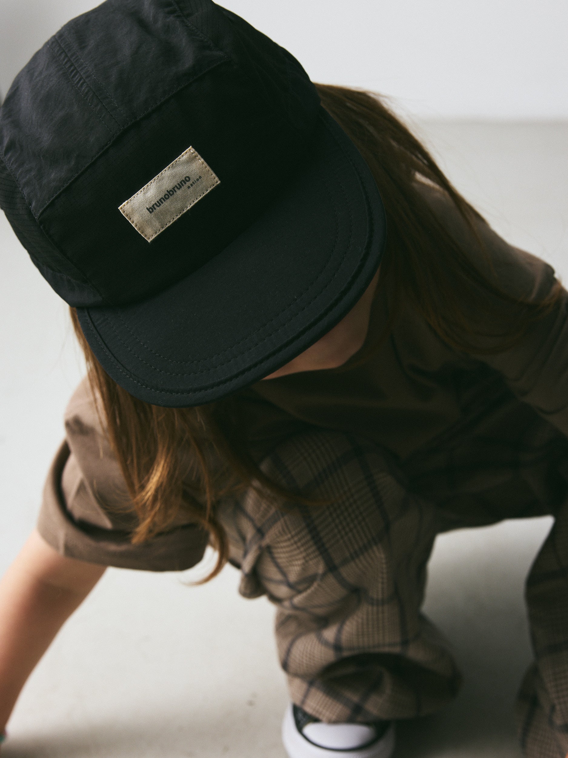 brunobruno nation Sofie Cap Cap 1000-Jet Black