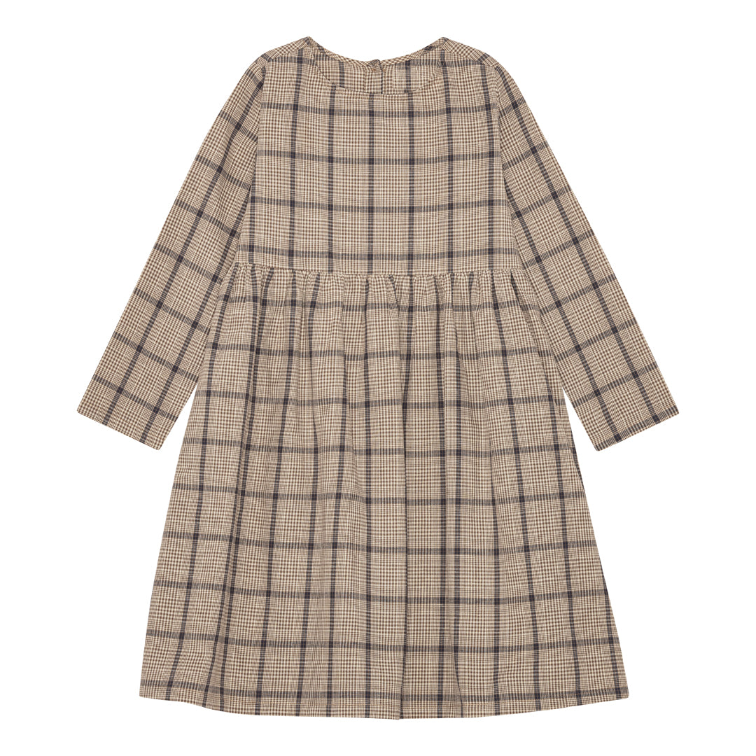 brunobruno nation Vita Walnut Check Dress Dress 9009-Walnut Check