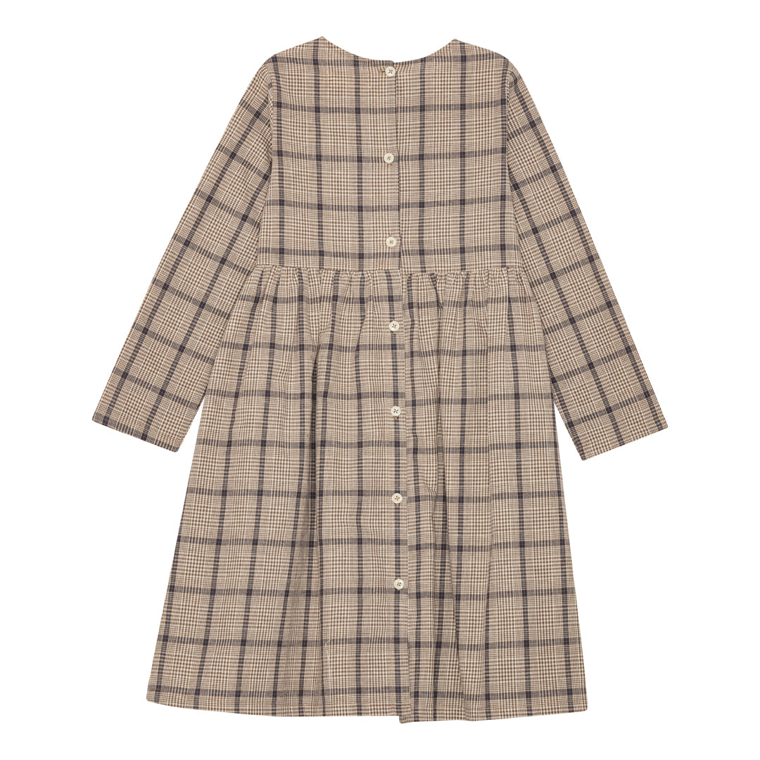 brunobruno nation Vita Walnut Check Dress Dress 9009-Walnut Check