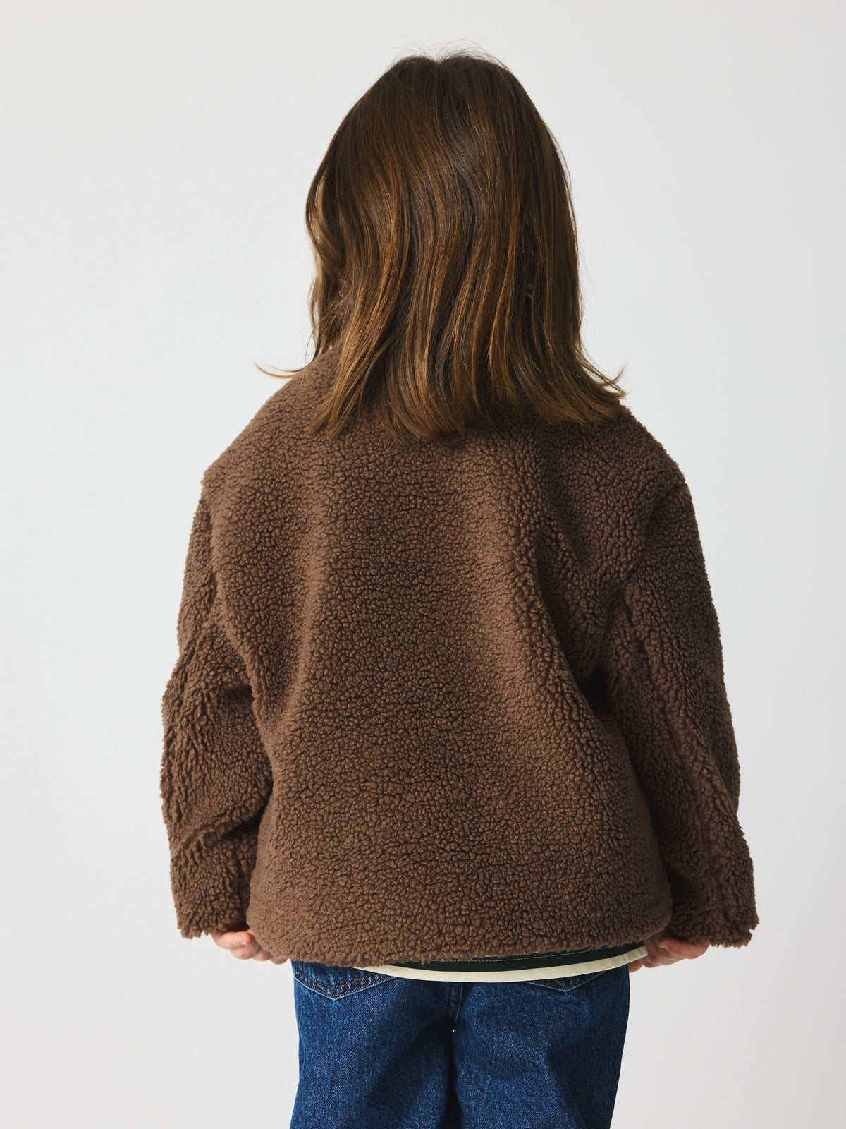 brunobruno nation Yejun Teddy Jacket Jacket 8004-Major Brown