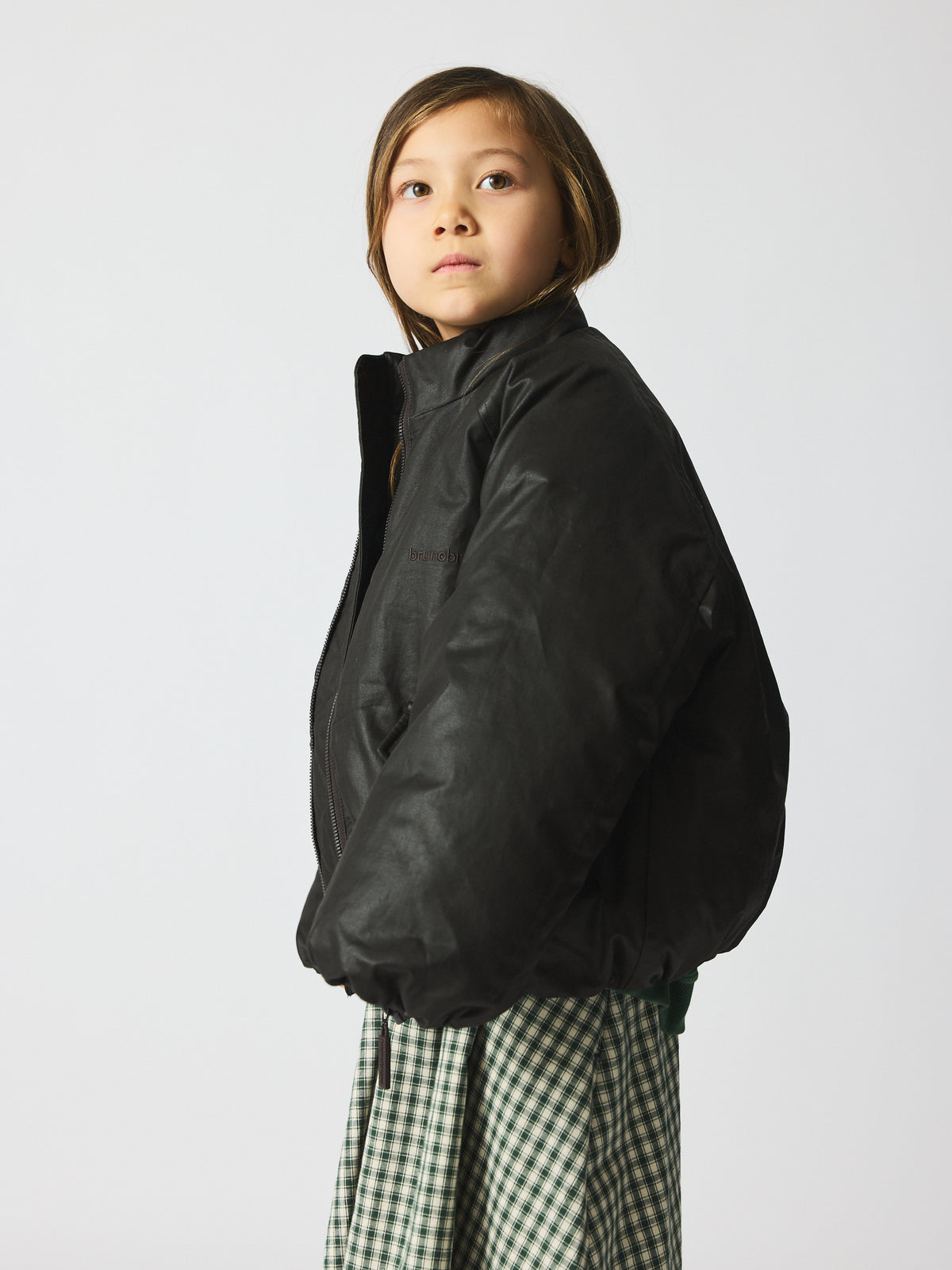 brunobruno nation Yuri Puffer Jacket Jacket 8004-Major Brown